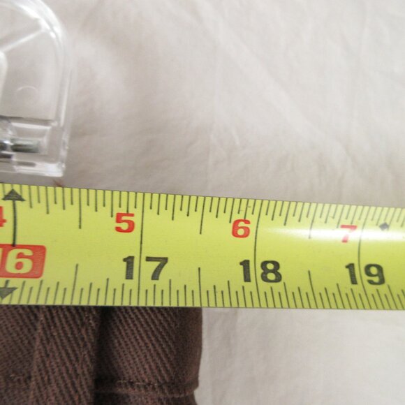 Levi's VTG Deadstock Saddleman Boot Cut Regular Fit Jeans Size 36 Brown - Picture 11 of 16